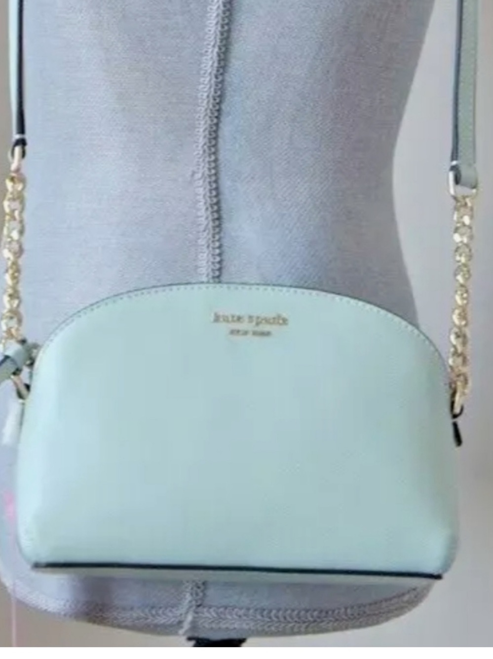 Kate Spade Morgan Dome Crossbody Bag - Light Blue - Picture 6 of 9